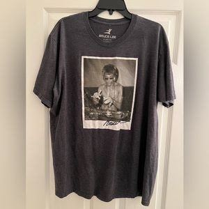 Bruce Lee T Shirt Gray Size 2X